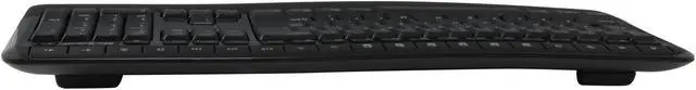 Alt view image 3 of 7 - Microsoft Comfort Desktop 5000 for Business 44Q-00001 Black 104 Normal Keys USB RF Wireless Ergonomic Keyboard & Mouse