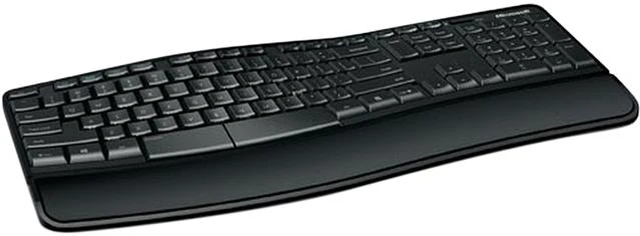 Main image of Microsoft V4S-00003 Black USB RF Wireless Sculpt Comfort Keyboard Canadian French