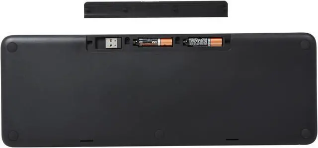 Alt view image 4 of 5 - Microsoft Wireless All-In-One Media Keyboard (N9Z-00001), Black