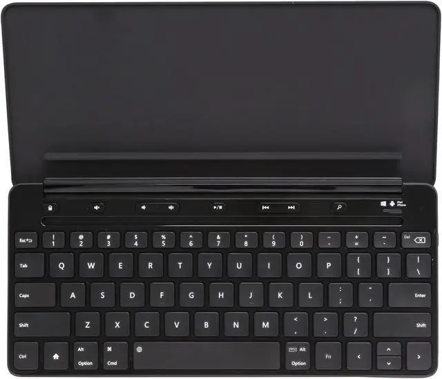 Alt view image 3 of 8 - Microsoft P2Z-00001 Black Bluetooth Slim Universal Mobile Keyboard