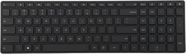 Alt view image 2 of 6 - Microsoft Designer Bluetooth Desktop Keyboard and Mouse - Black. Utra-Thin, Wireless, Bluetooth Keyboard and Mouse Combo. Works with Bluetooth Enabled PCs/Mac