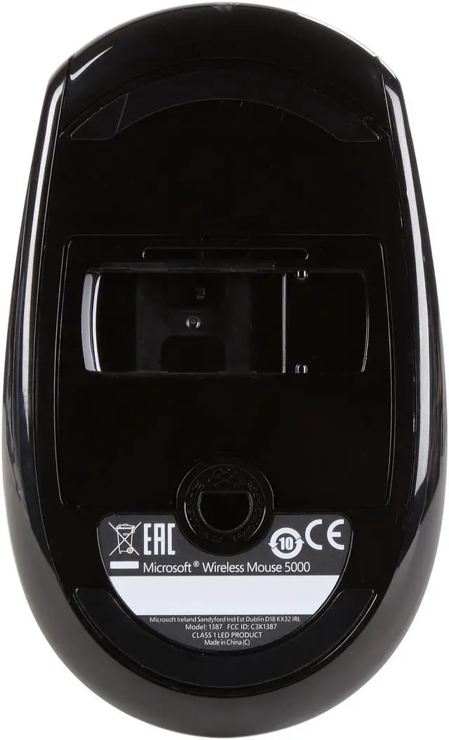 Alt view image 7 of 8 - Microsoft Wireless Comfort Desktop 5050 - Black. Wireless, Ergonomic Keyboard and Mouse Combo. Built-in Palm Rest and Comfort Curve Design. Customizable Windows Shortcut Keys