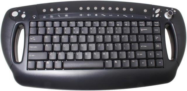 BTC 9029URF III Gray/Black top 86 Normal Keys 17 Function Keys RF Wireless Mini MCE