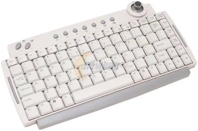 Main image of BTC 9116URF Gray 87 Normal Keys 9 Function Keys RF Wireless Mini Wireless Internet Keyboard With Dual Mode Joystick Mouse