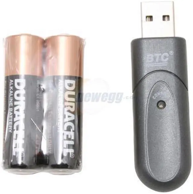 Alt view image 3 of 4 - BTC 9029URF III Gray/Black 86 Normal Keys 17 Function Keys RF Wireless Mini MCE Keyboard for Windows XP Media Center Edition