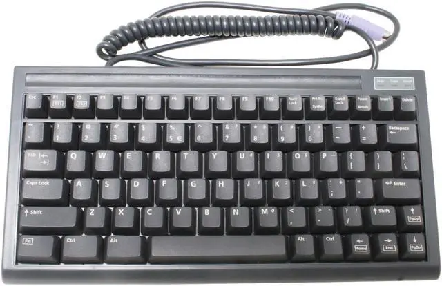 Alt view image 2 of 3 - BTC 5100C Black 80 Normal Keys PS/2 Mini Magic Keyboard