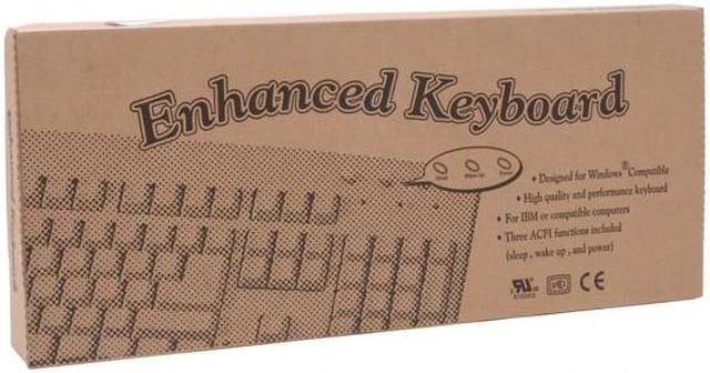 SolidTek KB-260ABP Black Wired Keyboard - Newegg.com