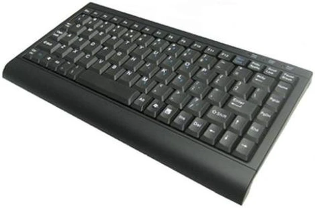 SolidTek KB-3900BU Black Keyboard 11.46"(L) - Newegg.com
