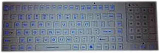 Main image of SolidTek KB-IKB700 Black USB Wired Waterproof Keyboard with Touchpad
