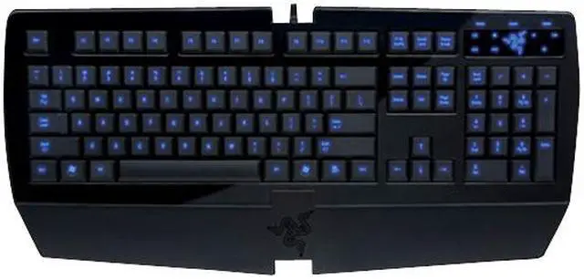 Alt view image 4 of 7 - RAZER Lycosa RZ03-0018010 Black 104 Normal Keys USB Standard Gaming Keyboard