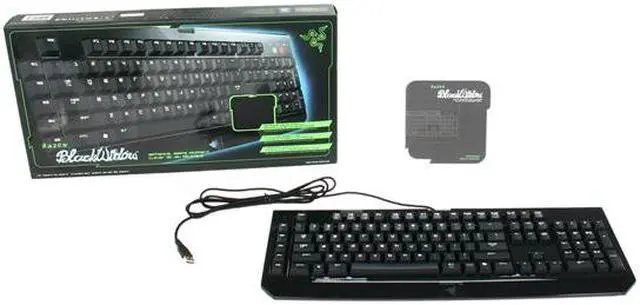 Alt view image 4 of 4 - RAZER Black Wired BlackWidow Mechanical Gaming Keyboard