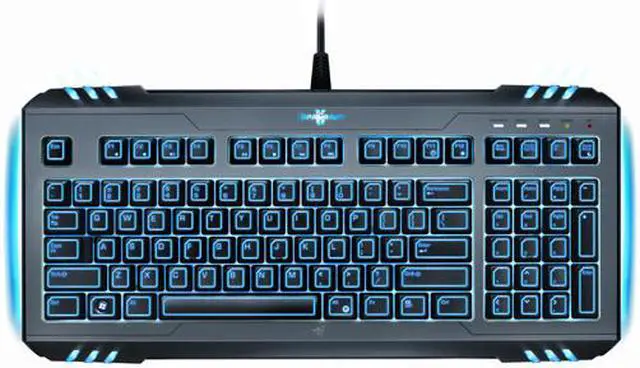 Alt view image 5 of 7 - RAZER Black USB Wired Marauder StarCraft II Gaming Keyboard