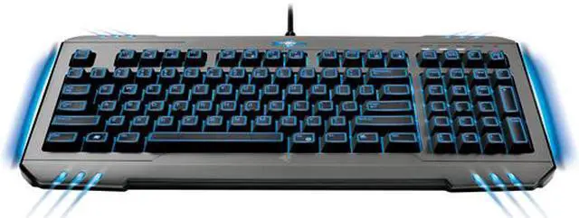Alt view image 6 of 7 - RAZER Black USB Wired Marauder StarCraft II Gaming Keyboard