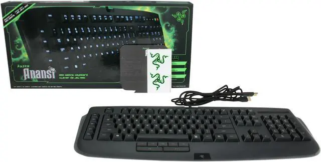 Alt view image 9 of 9 - RAZER Anansi MMO Gaming Keyboard