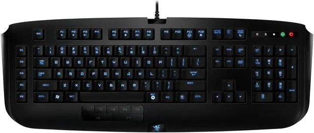 Alt view image 2 of 9 - RAZER Anansi MMO Gaming Keyboard