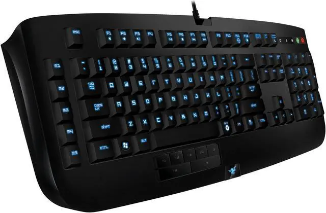 Alt view image 3 of 9 - RAZER Anansi MMO Gaming Keyboard