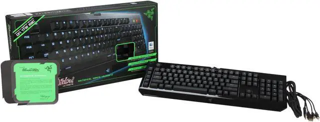 Alt view image 6 of 6 - RAZER BlackWidow Ultimate Black USB Wired Mechanical Gaming Keyboard – MAC Edition