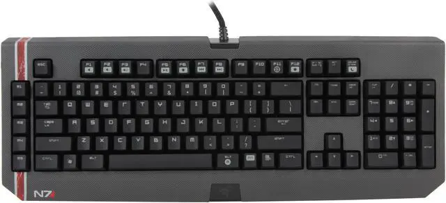Alt view image 2 of 4 - RAZER RZ03-00381800-R3M1 BlackWidow Ultimate Mass Effect 3 Edition Keyboard
