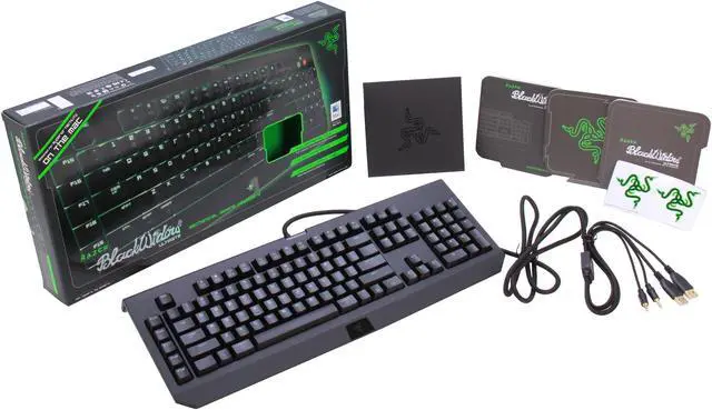 Alt view image 4 of 4 - Razer BlackWidow Ultimate Mechanical MAC Gaming Keyboard– Cherry MX Blue (RZ03-00383100-R3M1)