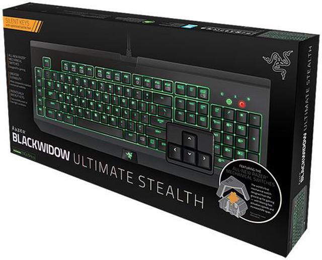 Alt view image 6 of 7 - RAZER Blackwidow Ultimate Stealth Edition Gaming Elite Mechanical Keyboard