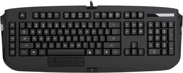 Alt view image 3 of 5 - RAZER Anansi RZ03-00550100 Black USB Wired Gaming Keyboard
