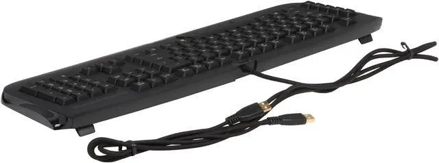 Alt view image 4 of 5 - RAZER Anansi RZ03-00550100 Black USB Wired Gaming Keyboard