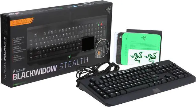 Alt view image 5 of 5 - Razer BlackWidow Stealth Edition Expert Mechanical Gaming Keyboard