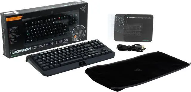 Alt view image 4 of 4 - RAZER Blackwidow Tournament Edition Gaming Mechanical Keyboard