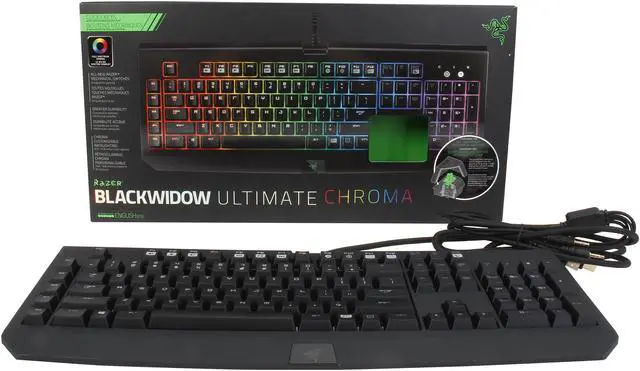 Alt view image 6 of 5 - RAZER Blackwidow Chroma RGB Gaming Mechanical Keyboard