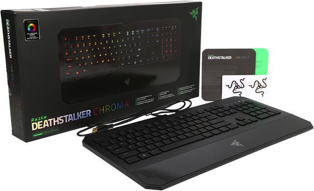 Alt view image 8 of 7 - RAZER DeathStalker Chroma Membrane Gaming Keyboard