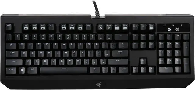 Alt view image 2 of 7 - Razer BlackWidow Ultimate 2016 Mechanical Gaming Keyboard RZ03-01700200