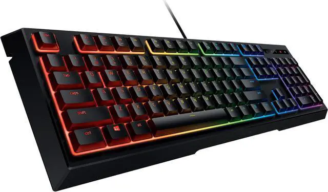 Alt view image 2 of 6 - Razer Ornata Chroma - RGB Mecha-Membrane Gaming Keyboard with Mid-Height Keycaps - RZ03-02040200-R3U1