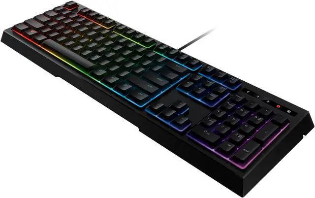 Alt view image 4 of 6 - Razer Ornata Chroma - RGB Mecha-Membrane Gaming Keyboard with Mid-Height Keycaps - RZ03-02040200-R3U1