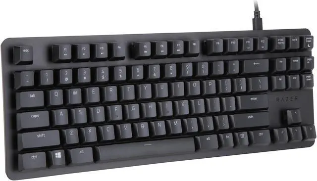 Alt view image 4 of 13 - Razer BlackWidow Lite – Silent Mechanical Gaming Keyboard - US Layout NASA (Orange Switch)