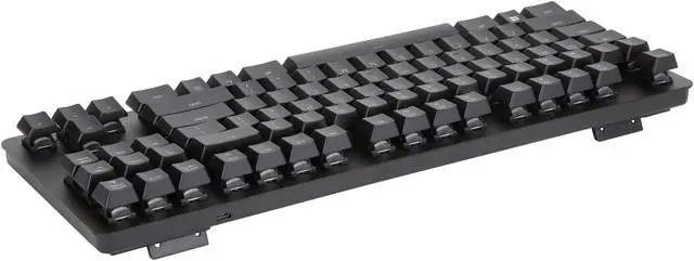 Alt view image 7 of 13 - Razer BlackWidow Lite – Silent Mechanical Gaming Keyboard - US Layout NASA (Orange Switch)