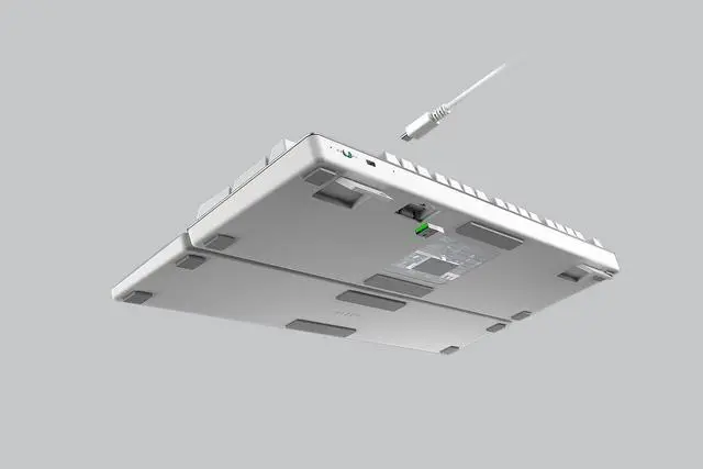 Alt view image 10 of 10 - Razer Pro Type Ultra Wireless Mechanical Keyboard: Silent, Linear Switches - Ergonomic Design - HyperSpeed Technology - Connect up to 4 Devices - Fully Programmable Keys & Smart Controls