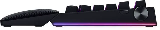 Alt view image 7 of 7 - Razer BlackWidow V4 Pro 75% Wireless Gaming Keyboard - Orange Tactile Switches, OLED Display, True 4K Hz Wireless, Bluetooth, Hot Swappable, Command Dial, Snap Tap, Chroma RGB, Wrist Rest - Black