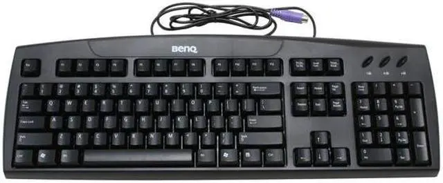 Alt view image 2 of 3 - BenQ i100-Black Black 104 Normal Keys PS/2 Standard Keyboard