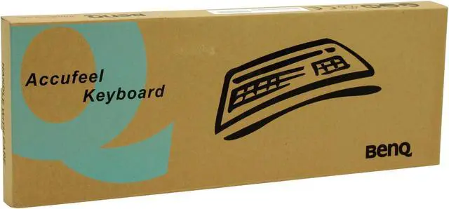 Alt view image 2 of 2 - BenQ P010 2-Tone 107 Normal Keys PS/2 Wired Standard Keyboard