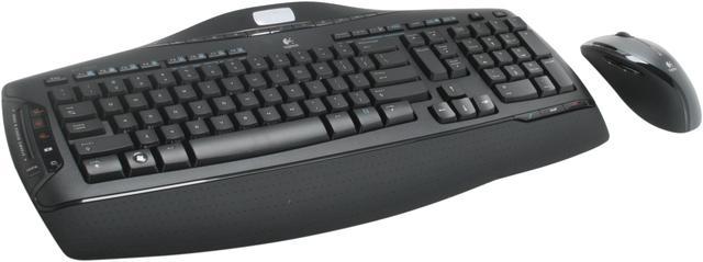 Logitech MX 3200 Black 103 Normal Keys Cordless Standard Desktop Laser Keyboards -
