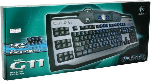 Alt view image 8 of 8 - Logitech G11 Gaming Keyboard