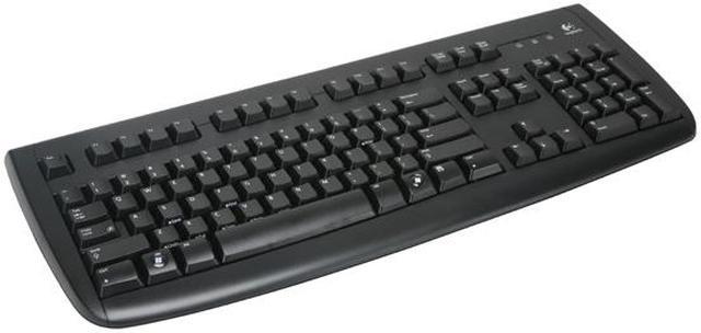 lovende gift Moralsk Logitech Deluxe 250 Black 104 Normal Keys USB Wired Standard Keyboard  Keyboards - Newegg.com