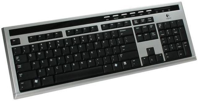 Distrahere søm lidenskab Logitech UltraX Silver/Black 104 Normal Keys 6 Function Keys USB Wired  Standard Media Keyboard Keyboards - Newegg.com