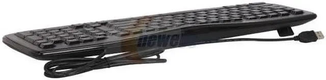 Alt view image 3 of 4 - Logitech 920-000021 Black 103 Normal Keys 11 Function Keys USB Standard Access Keyboard 600