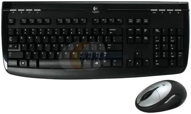 Alt view image 2 of 14 - Logitech 920-000526 Black 104 Normal Keys 8 Function Keys USB Cordless Standard 1500 Rechargeable Desktop