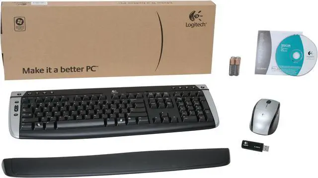 Alt view image 12 of 12 - Logitech Pro 2400 Cordless Desktop - OEM