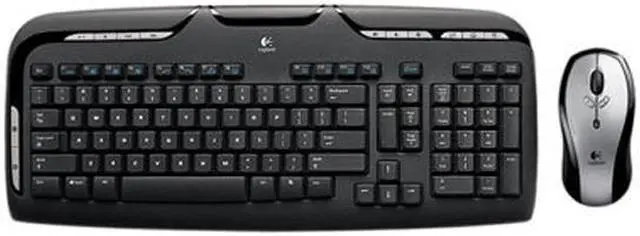 Alt view image 15 of 15 - Logitech Cordless Desktop LX 310 Laser