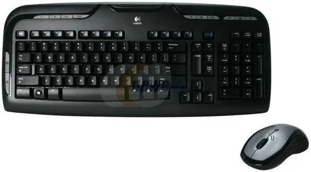Alt view image 2 of 15 - Logitech Cordless Desktop LX 310 Laser