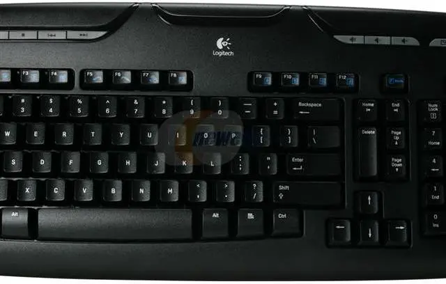 Alt view image 4 of 15 - Logitech Cordless Desktop LX 310 Laser