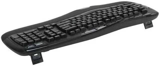 Alt view image 4 of 11 - Logitech 920-000264 Black 104 Normal Keys 14 Function Keys Cordless Ergonomic Desktop Wave